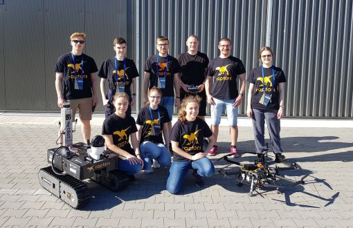 Drużyna Raptors - studenci PŁ, fot. arch. Raptors