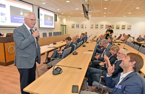 Tomasz Krysiński's presentation interested the participants