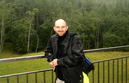 prof. Marcin Kozanecki z Wydziału Chemicznego PŁ, fot. arch.prywatne