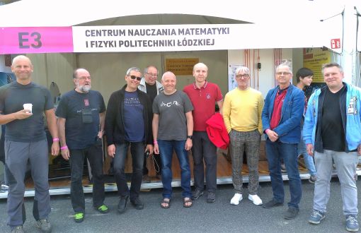 Our team at 26th Science Fair, photo by Piotr Słoma