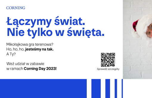 Corning Day - grafika promująca grę terenową