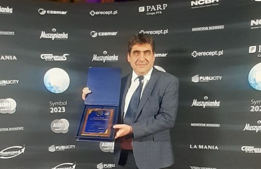 dr Jacek Stańdo wyróżniony nagrodą SYMBOL 2023, fot. arch. J.S.