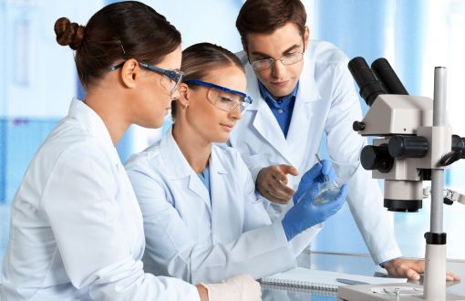 Grafika promująca cykl Zawód naukowiec