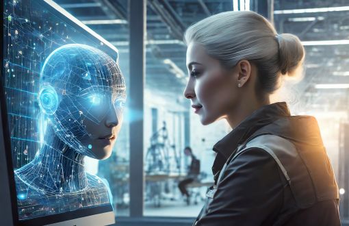 Grafika promująca seminarium Sztuczna inteligencja w edukacji