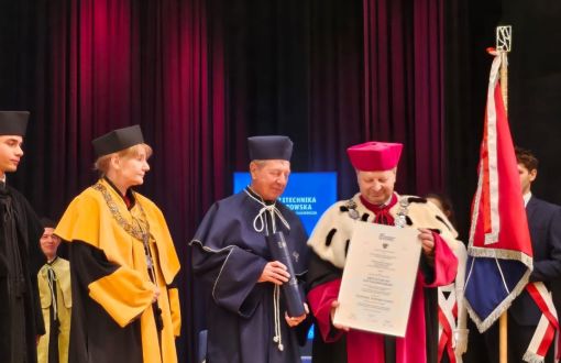 uroczystość nadania DHC prof. K. Matyjaszewskiemu na Politechnice Rzeszowskiej