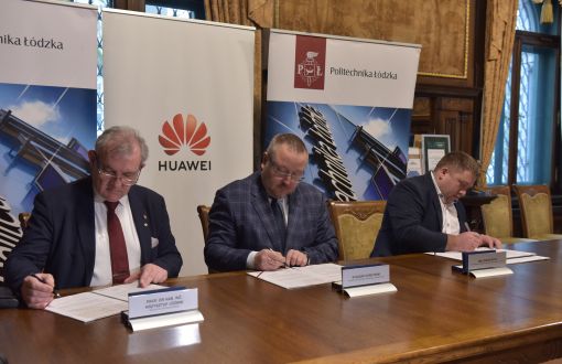 from left: prof. Krzysztof Jóźwik, Ryszrad Hordyński and Waldemar Wyka