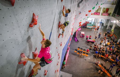 Scianka wspinaczkowa w Zatoce Sportu PŁ, fot. arch. organizatora