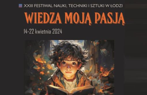 Grafika promująca 23. Festiwal Nauki, Techniki i Sztuki