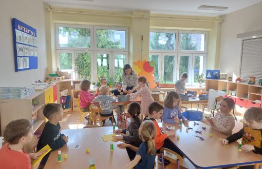 A workshop at the Public Preschool No. 13 in Pabianice