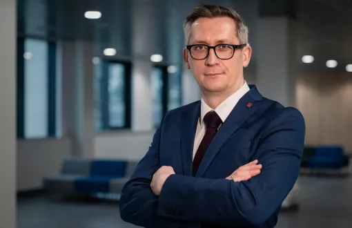 prof. Łukasz Albrecht z PŁ,  fot. arch. PŁ
