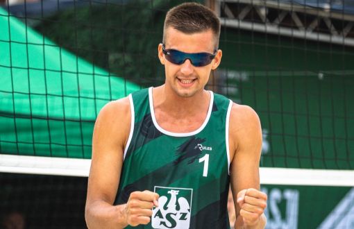 Miłosz Kruk, student PŁ, fot. Kamil Rojek