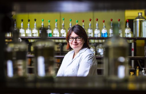 dr inż. Angelina Rosiak z PŁ, laureatka konkursu MINIATURA, fot. Marcin Szmidt