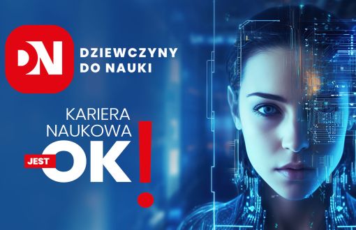 Grafika promująca nowy projekt Dziewczyny do Nauki!