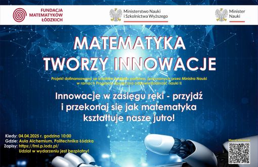 Grafika do projektu „Matematyka tworzy innowacje”,