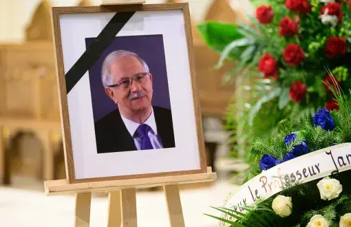 The farewell of Professor Krysinski was celebrated in the Archcathedral of Lodz 