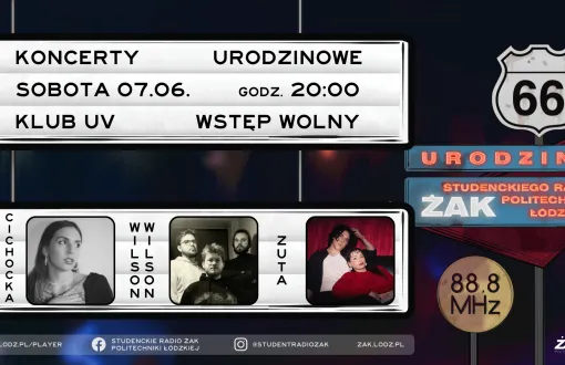 66. urodziny Studenckiego Radia ŻAK