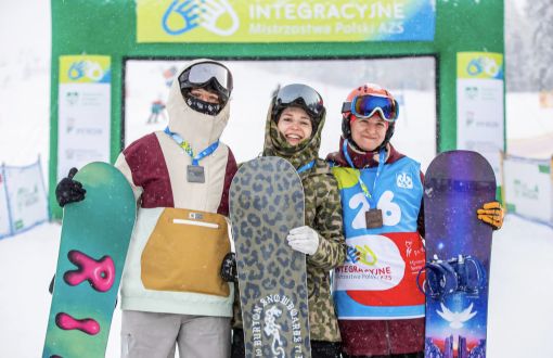 Medalistki IMP, w środku Agata Skalska, foto: Katarzyna&nbsp; Łuczyńska
