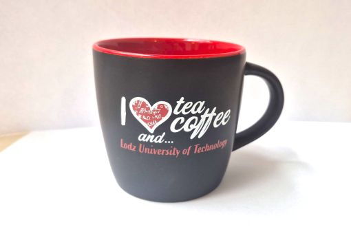 Kubek ceramiczny - czerwony